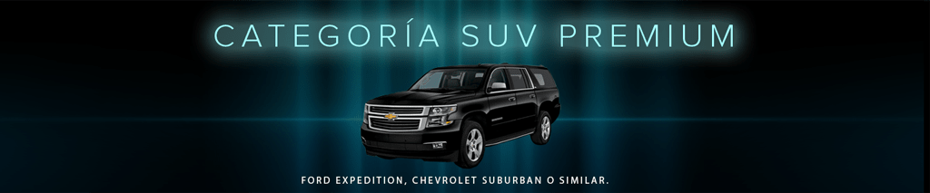 suvpremium category for executive transportation